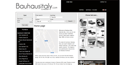 Desktop Screenshot of bauhausitaly.com